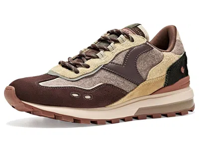 Victoria Luna Multimaterial Women's Shoes Marron: Eu 41 (us Women's 10) Medium, Suede In Animal Print