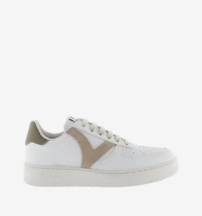 Victoria Men's Low-top Lace-up Sneakers In Taupe In Multi