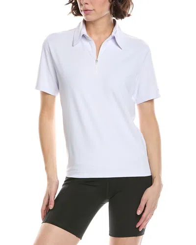 Victoria Paulsen Lexi Polo Shirt In White