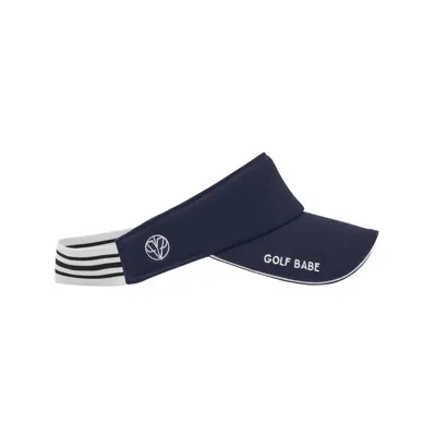 Victoria Paulsen Women's Blue Golf Babe Visor- Navy