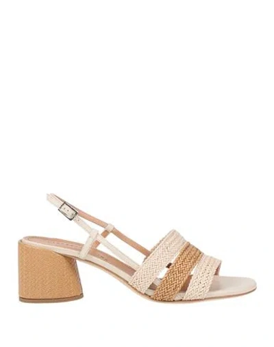 Victoria Petra Woman Sandals Off White Size 11 Textile Fibers