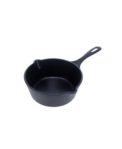 Victoria Saucepan 2qt, Seasoned In Black