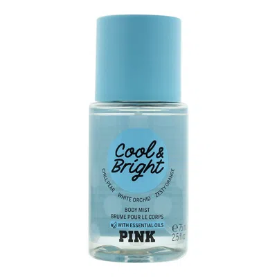Victoria Secret Ladies Cool & Bright Pink Body Mist 2.5 oz Fragrances 667556222241 In Blue