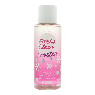 Victoria Secret Ladies Fresh & Clean Frosted Body Mist 8.4 oz Fragrances 667555168434 In Pink