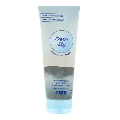 Victoria Secret Ladies Pink Fresh Sky Body Lotion 8 oz Fragrances 667554626416 In Blue