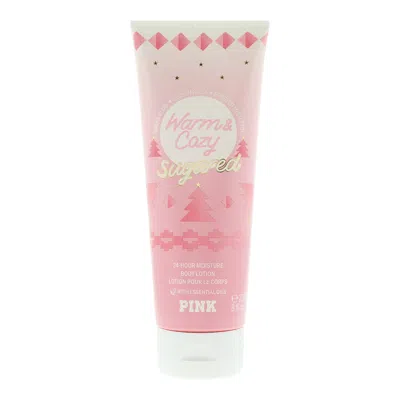 Victoria Secret Ladies Warm & Cozy Sugared Body Lotion 8 oz Fragrances 667555168441 In Pink
