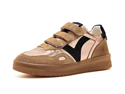 Victoria Seul Stripes Suede Metal Women's Shoes Bronce: Eu 41 (us Women's 10) Medium, Leather/suede In Brown