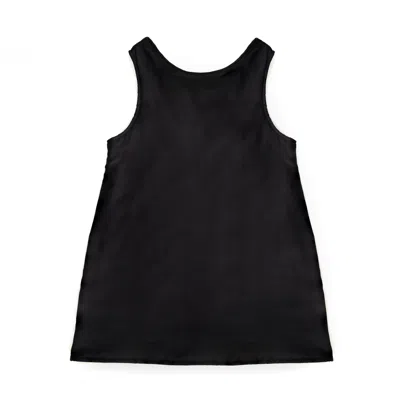 Victoria Slavinskaia Women's Black Silk Puffer Dress With Open Back