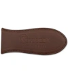 Victoria Small Leather Handle Holder In Brown