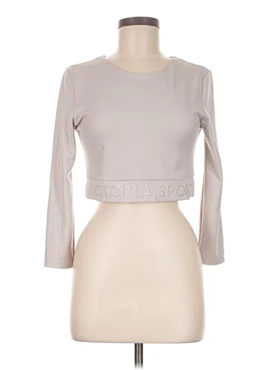Pre-owned Victoria Sport 3/4 Sleeve T-shirt In Silver