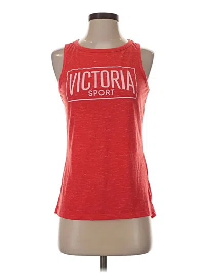 Pre-owned Victoria Sport Active Tank Top In Red