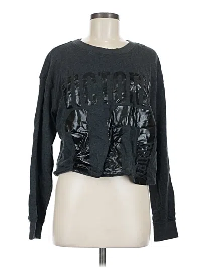 Pre-owned Victoria Sport Cardigan Sweater In Black
