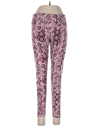 Pre-owned Victoria Sport Leggings In Pink