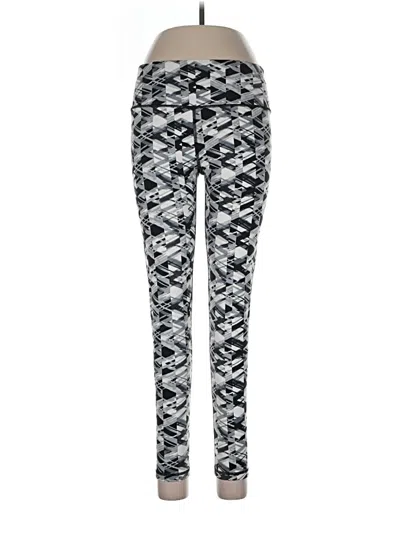 Pre-owned Victoria Sport Leggings In Silver