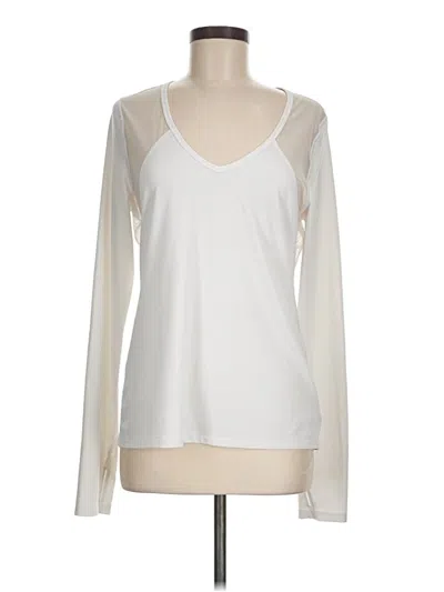 Pre-owned Victoria Sport Long Sleeve T-shirt In White