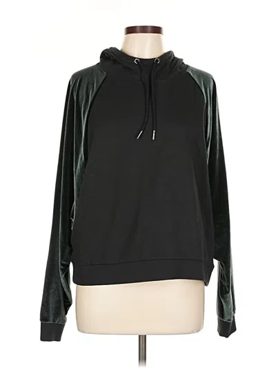 Pre-owned Victoria Sport Pullover Hoodie In Black