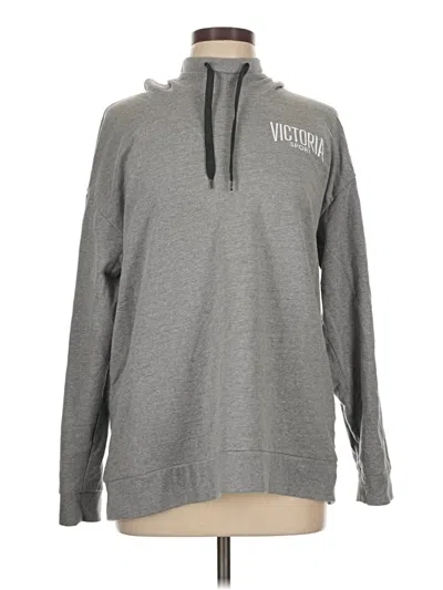 Pre-owned Victoria Sport Pullover Hoodie In Gray