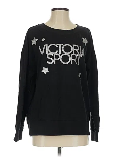 Pre-owned Victoria Sport Pullover Sweater In Black