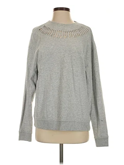 Pre-owned Victoria Sport Pullover Sweater In Gray