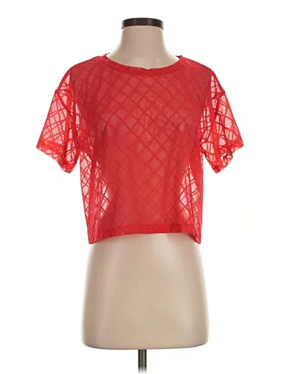 Pre-owned Victoria Sport Short Sleeve T-shirt In Red