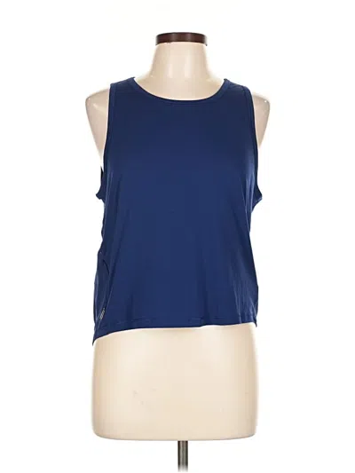 Pre-owned Victoria Sport Sleeveless T-shirt In Blue
