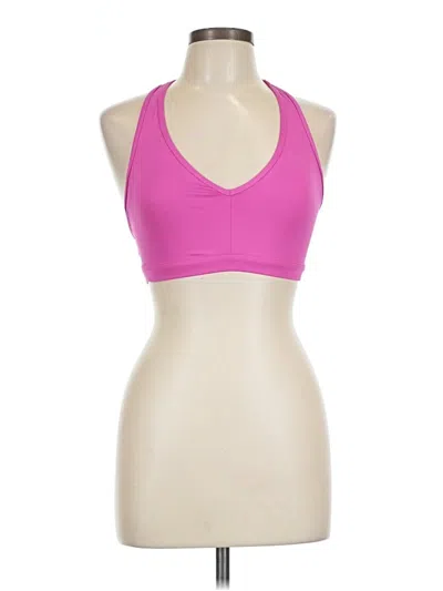 Pre-owned Victoria Sport Sleeveless Top Pink Halter Neckline Tops