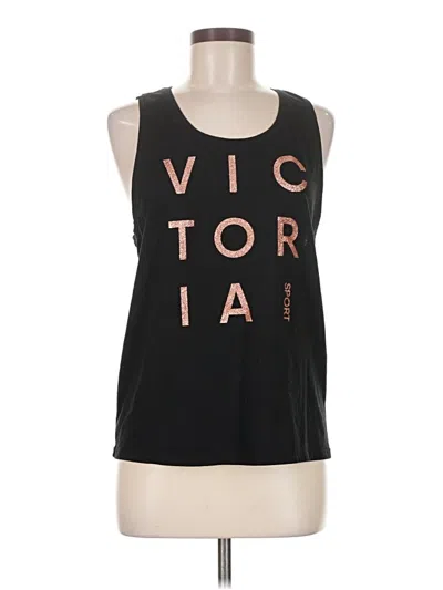 Pre-owned Victoria Sport Sleeveless T-shirt In Black
