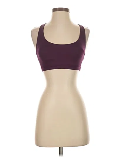 Pre-owned Victoria Sport Sports Bra In Burgundy
