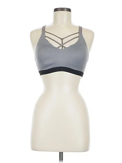 Pre-owned Victoria Sport Sports Bra In Silver