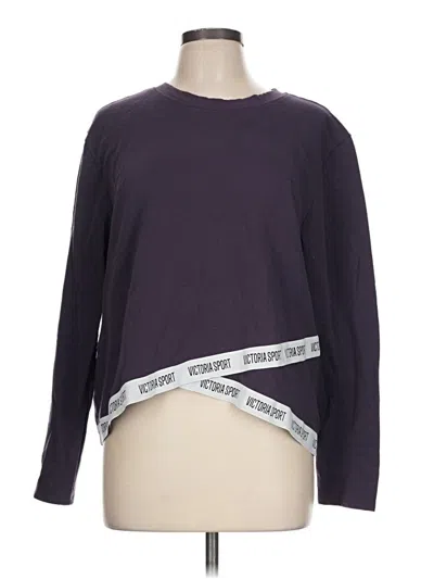 Pre-owned Victoria Sport Sweatshirt In Purple