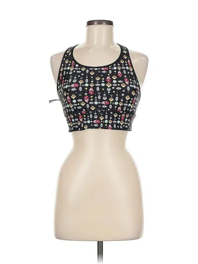 Pre-owned Victoria Sport Tank Top Black Halter Neckline Tops