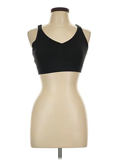 Pre-owned Victoria Sport Tank Top Black Halter Neckline Tops