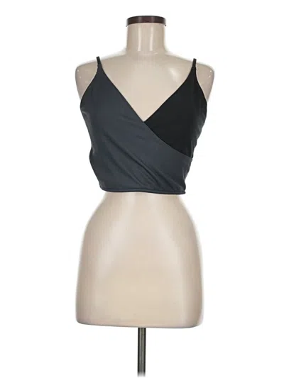 Pre-owned Victoria Sport Tank Top Black Strapless Neckline Tops