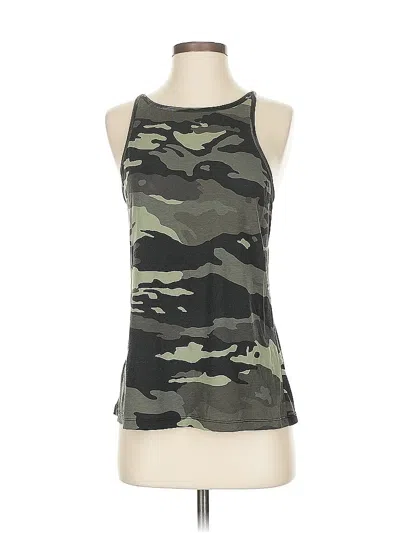 Pre-owned Victoria Sport Tank Top Green Halter Neckline Tops