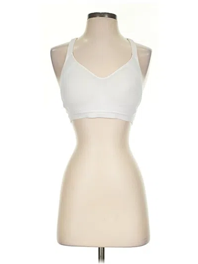Pre-owned Victoria Sport Tank Top Ivory Halter Neckline Tops