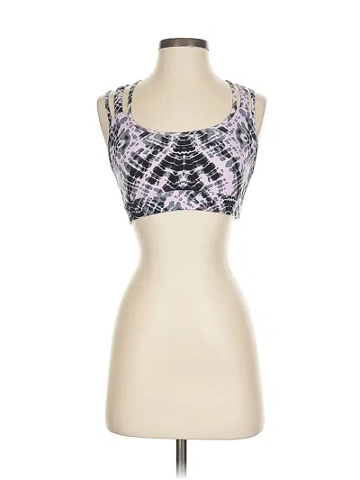 Pre-owned Victoria Sport Tank Top Purple Strapless Neckline Tops