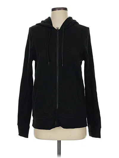 Pre-owned Victoria Sport Zip Up Hoodie In Black