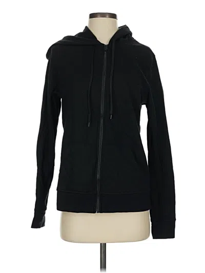 Pre-owned Victoria Sport Zip Up Hoodie In Black