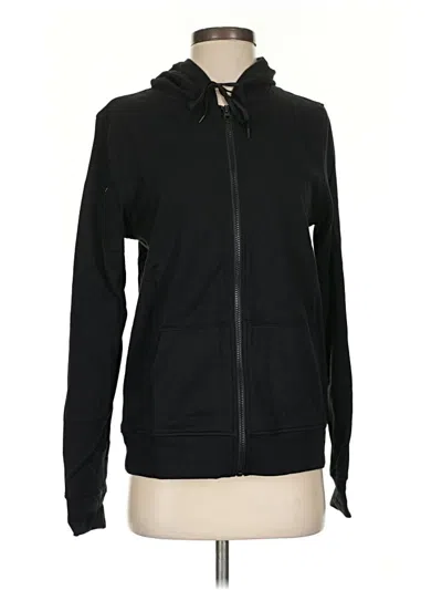 Pre-owned Victoria Sport Zip Up Hoodie In Black