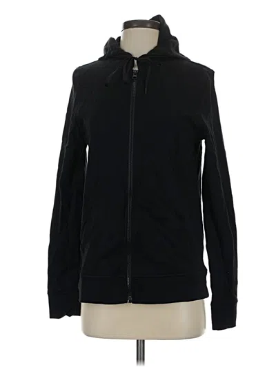 Pre-owned Victoria Sport Zip Up Hoodie In Black