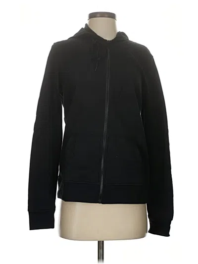 Pre-owned Victoria Sport Zip Up Hoodie In Black