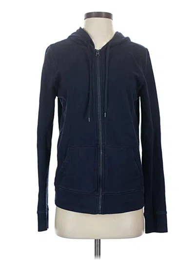Pre-owned Victoria Sport Zip Up Hoodie In Blue