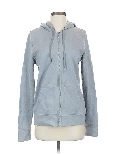 Pre-owned Victoria Sport Zip Up Hoodie In Gray