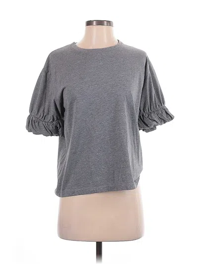Pre-owned Victoria / Tomas Short Sleeve T-shirt In Gray