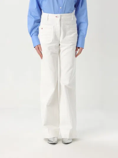 Victoria Beckham Jeans Victoria  Woman Color Blue