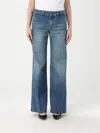 Shop Victoria Beckham Jeans Victoria  Woman Color Blue In Blau