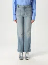 Victoria Beckham Jeans Victoria  Woman Color Denim In Denim