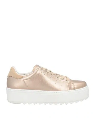 Victoria Woman Sneakers Gold Size 9 Synthetic Fibers