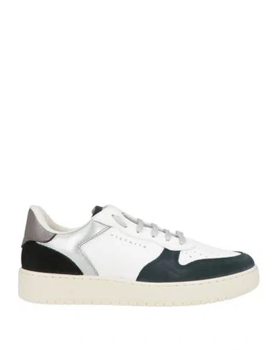 Victoria Woman Sneakers White Size 8 Leather, Synthetic Fibers