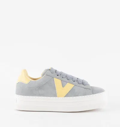 Victoria Women's Barcelona Platform Shoes In Azul In Blue